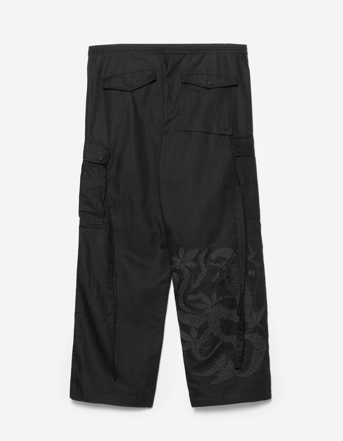 6035 Cobra Loose Cargo Snopants Black