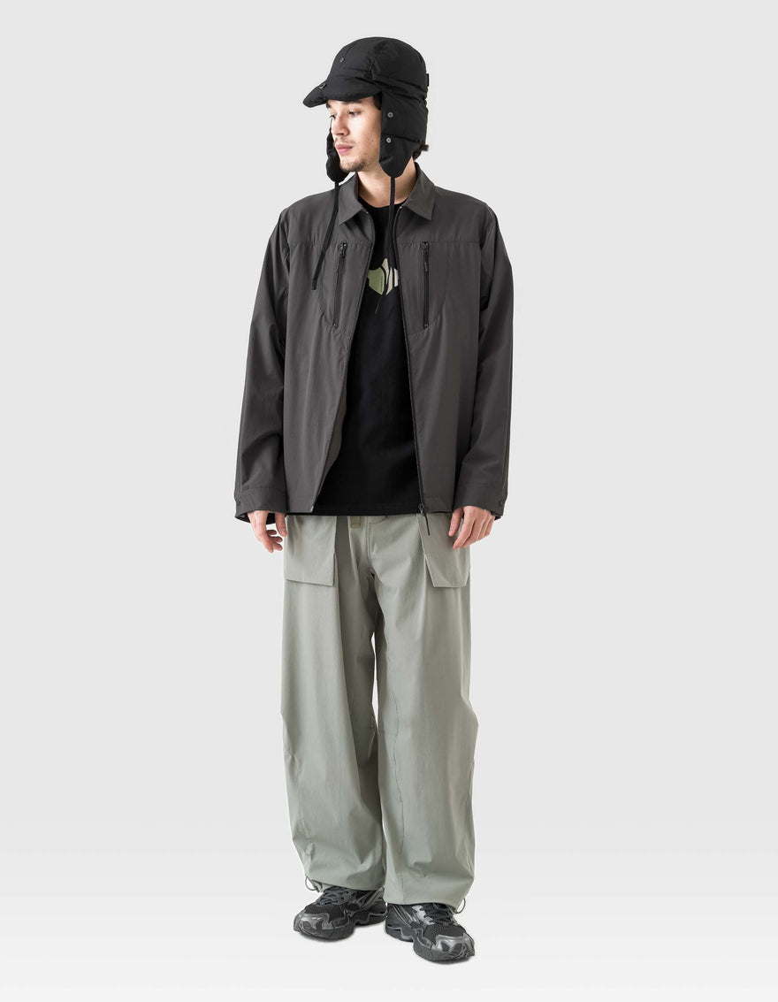 6041 Recycled Pleated Track Pants Sage