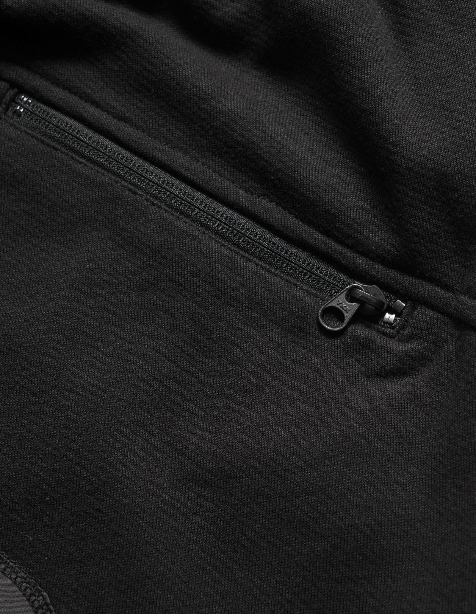 6046 Organic Articulated Sweatpants Black