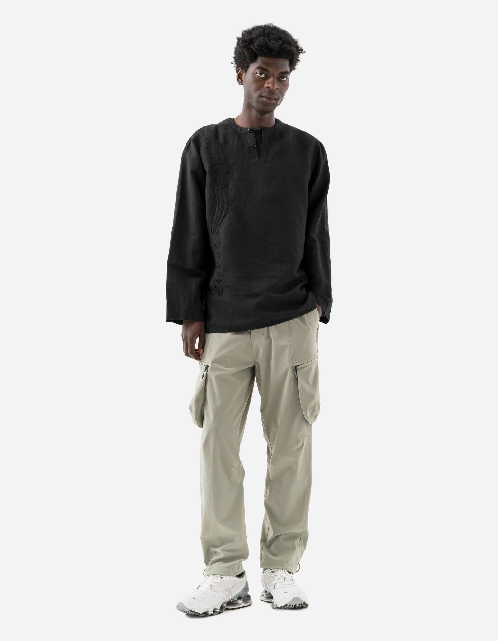 6043 Recycled Cargo Track Pants Sage