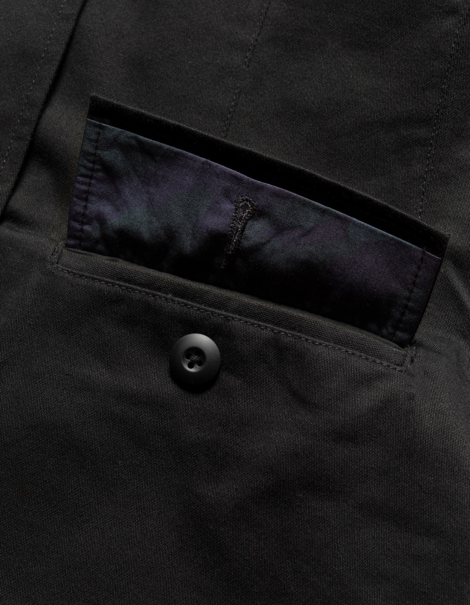 6054 Maharishi Utility Blazer Black