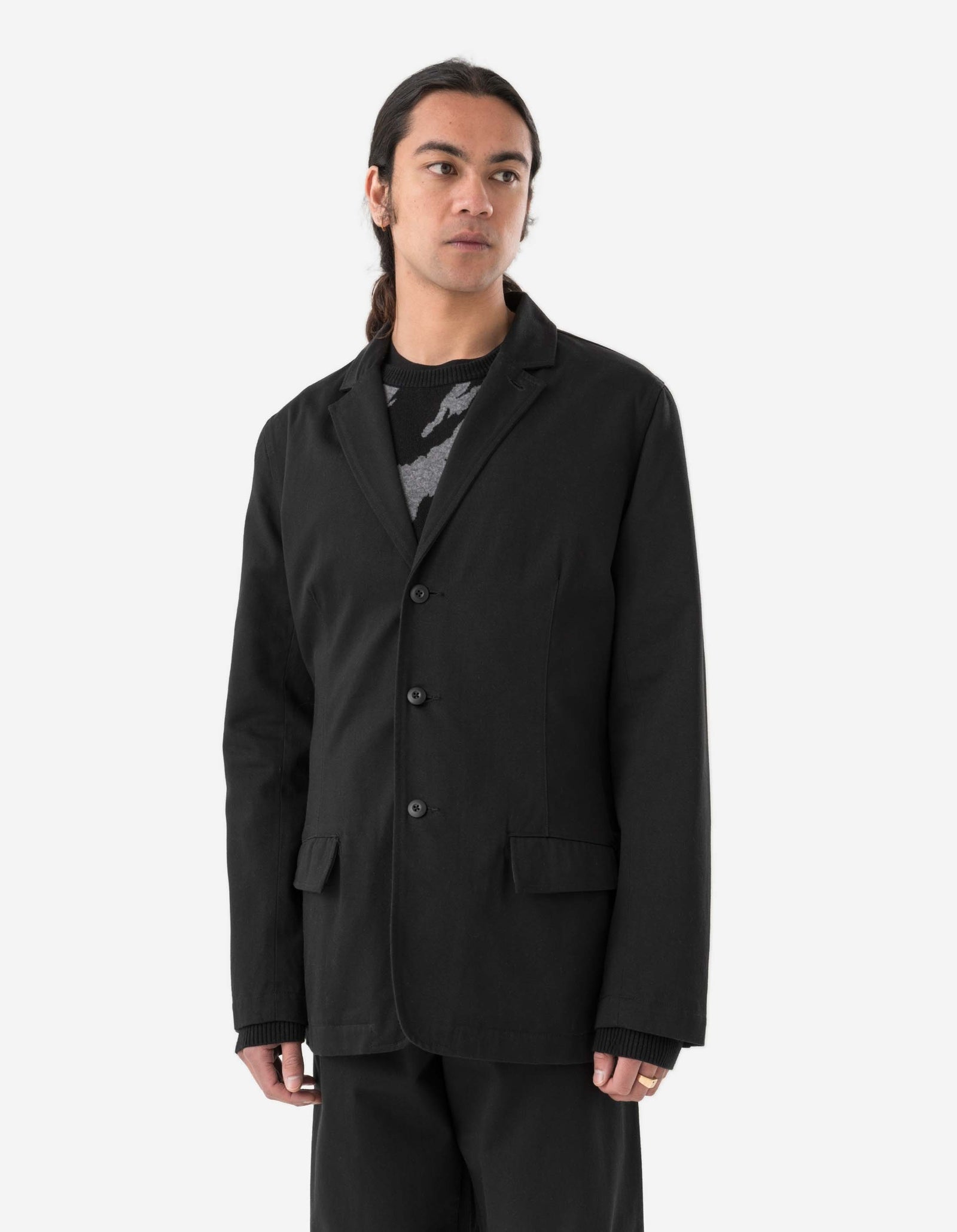 6054 Maharishi Utility Blazer Black