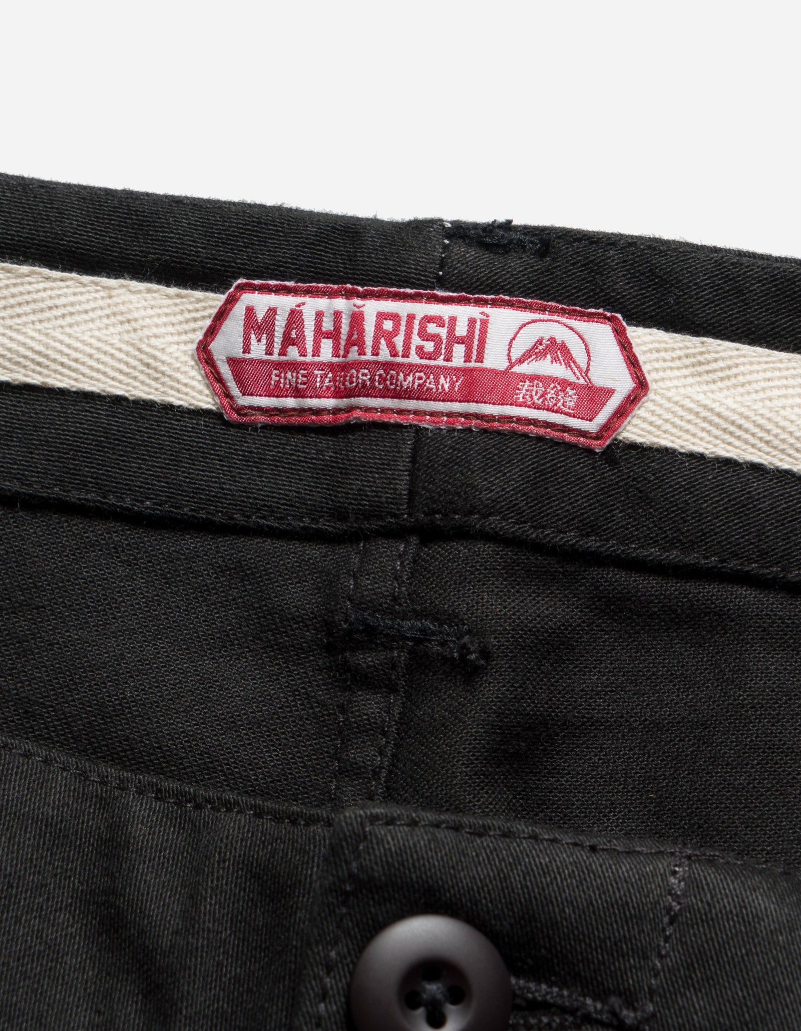 6055 Maharishi Utility Pants Black