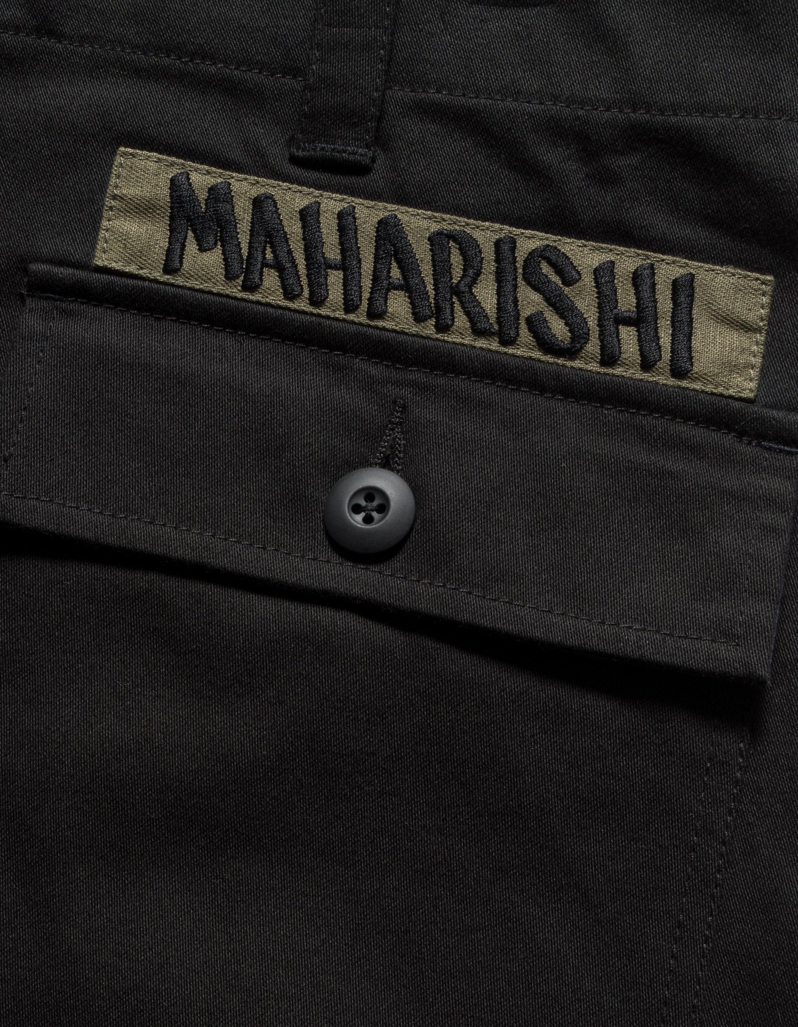 6055 Maharishi Utility Pants Black