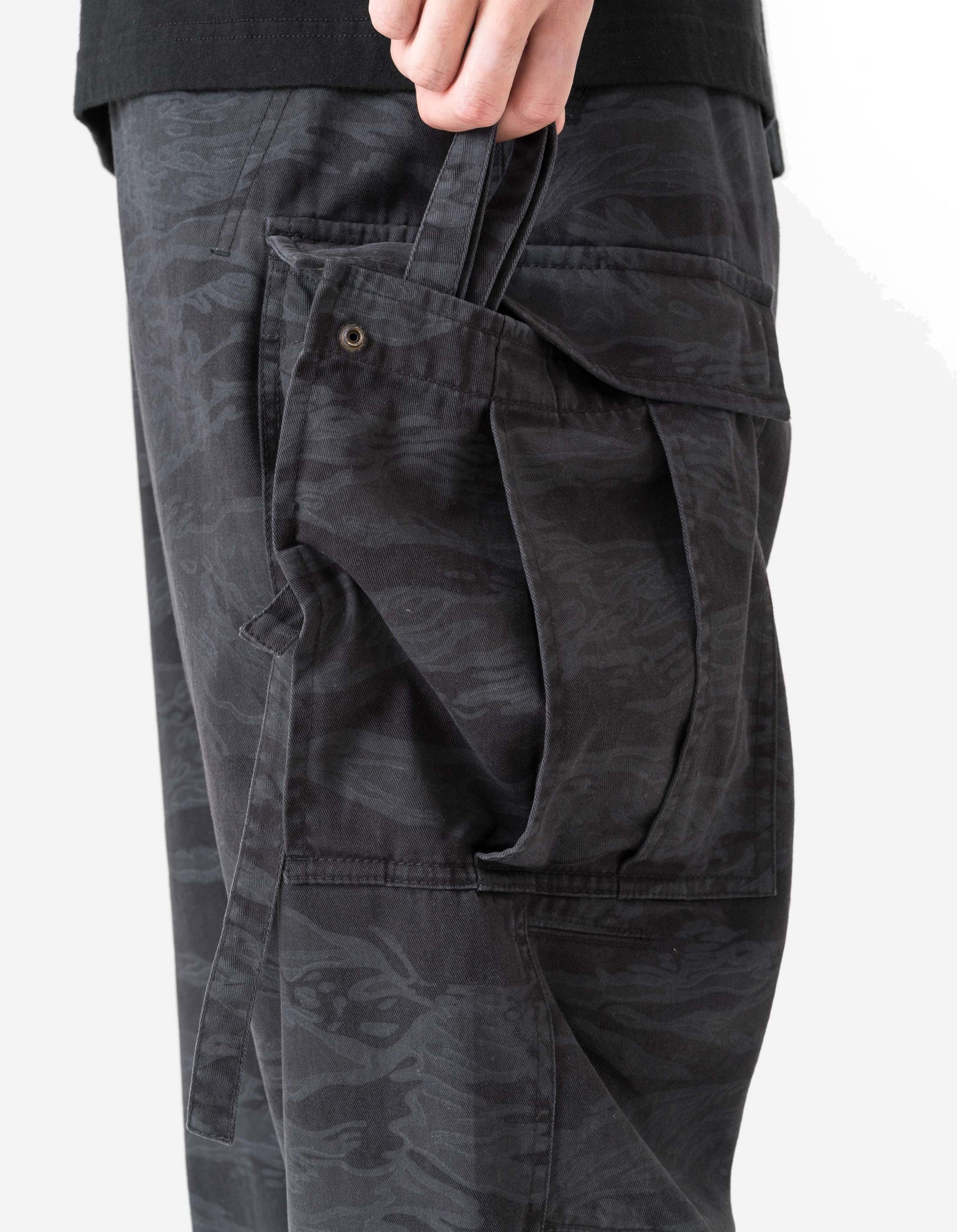 6075 Tigerstripe Cargo Track Pants Subdued Night