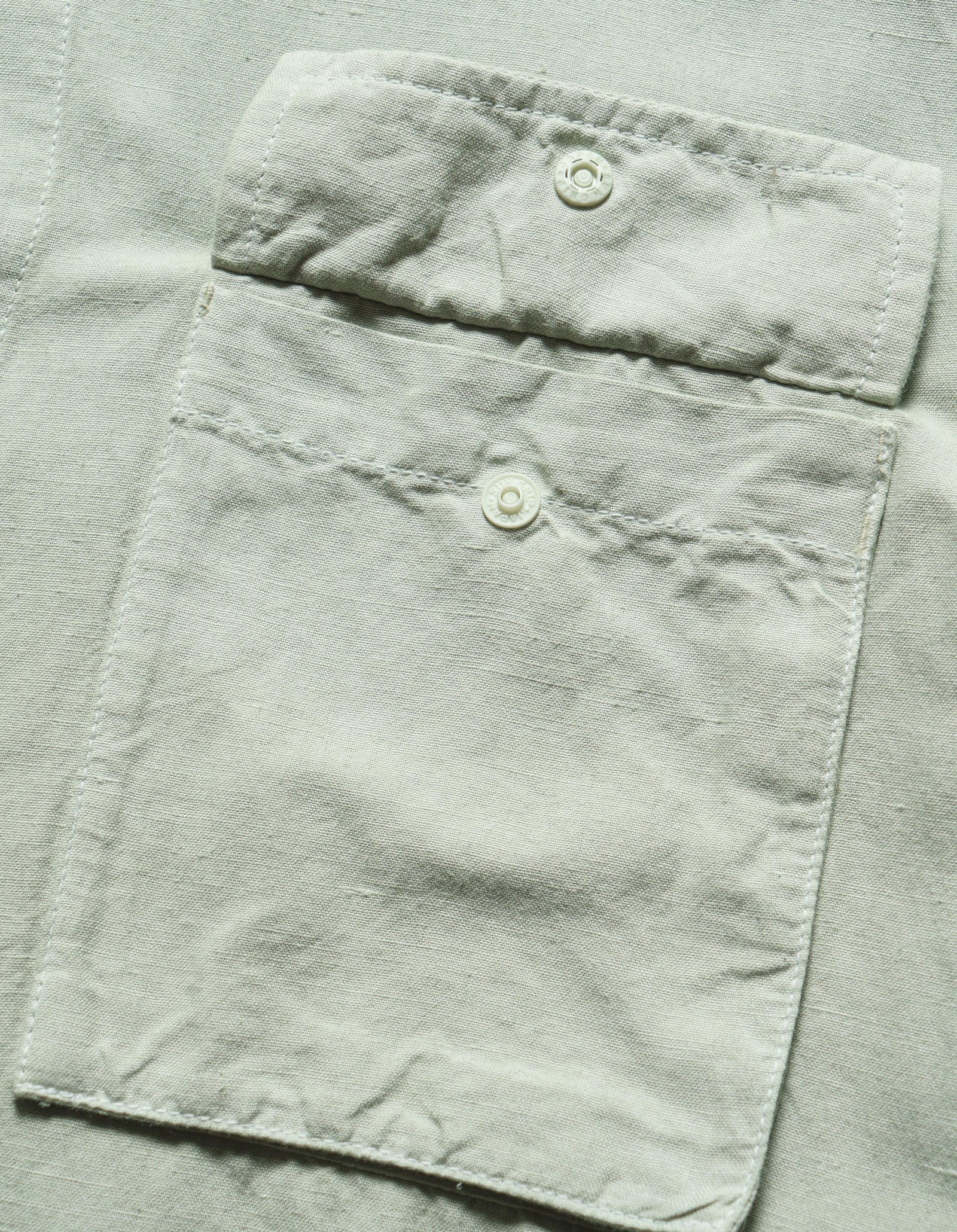 6080 Hemp BDU Cargo Overshirt Sage