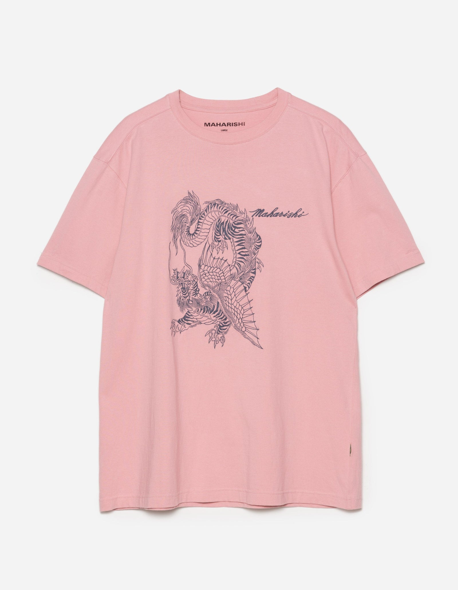 6099 Tiger Dragon T-Shirt Pink