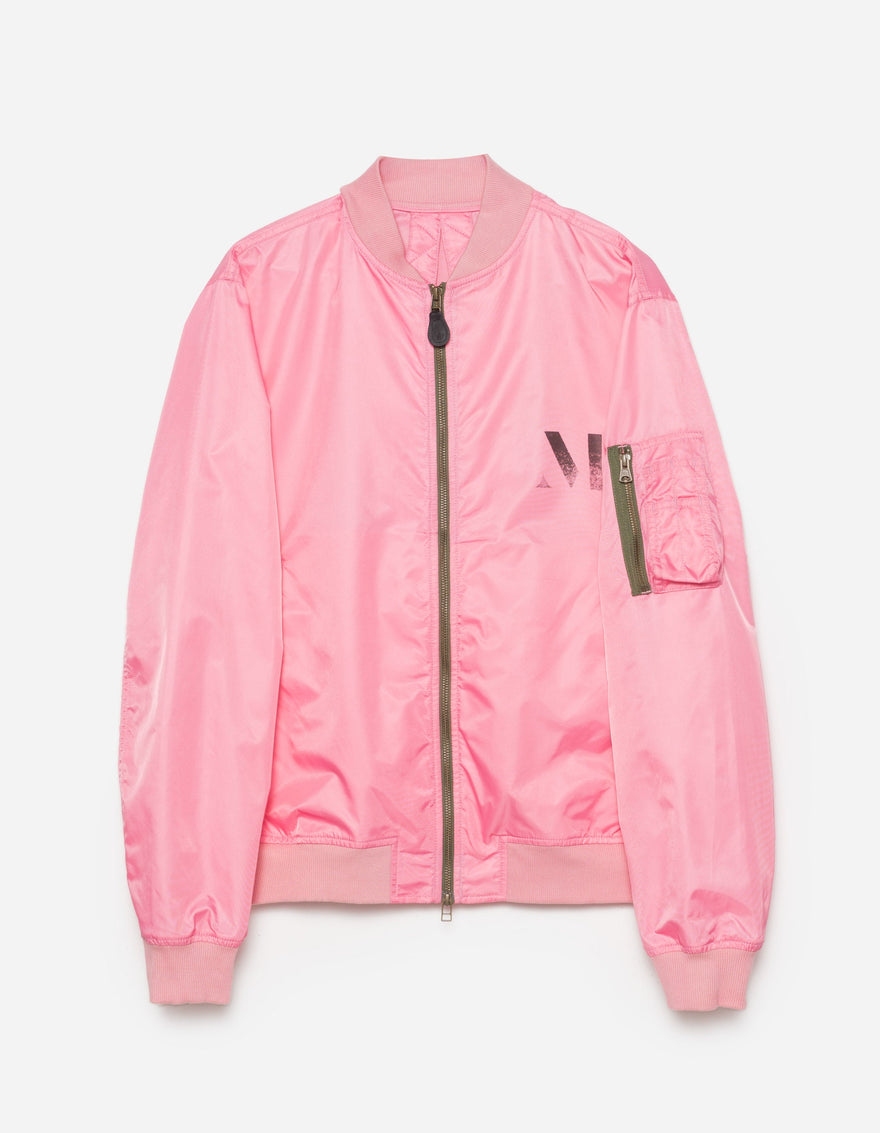 6112 Maharishi Flight Jacket Pink