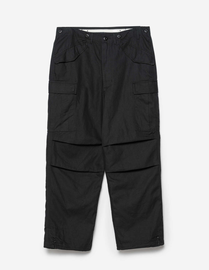 6120 Hemp M65 Cargo Pants Black