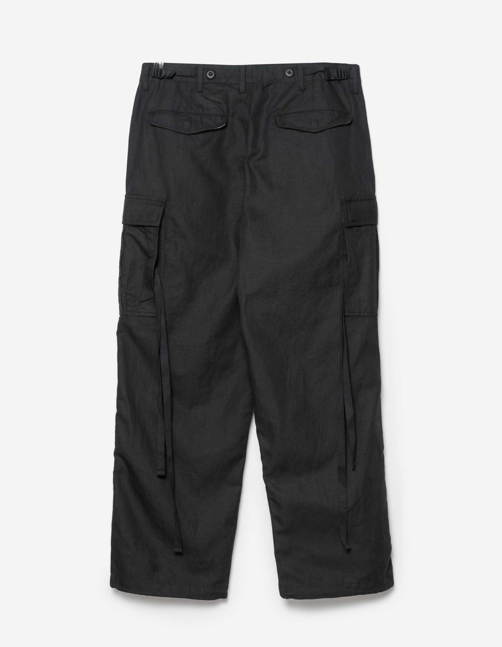 6120 Hemp M65 Cargo Pants Black