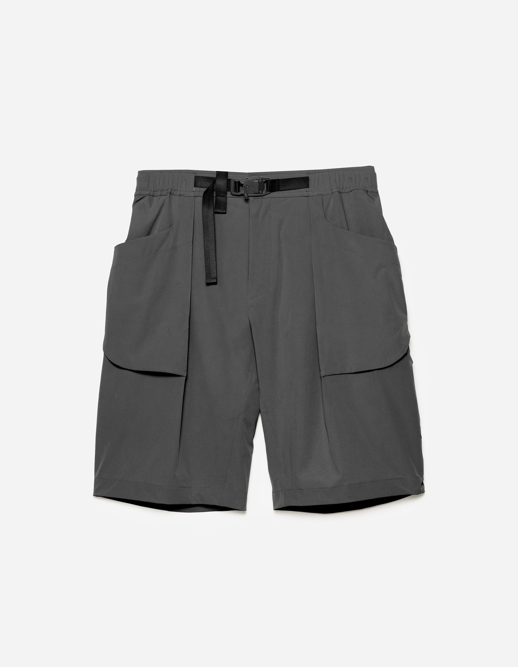 6042 Recycled Nylon Cargo Shorts Charcoal