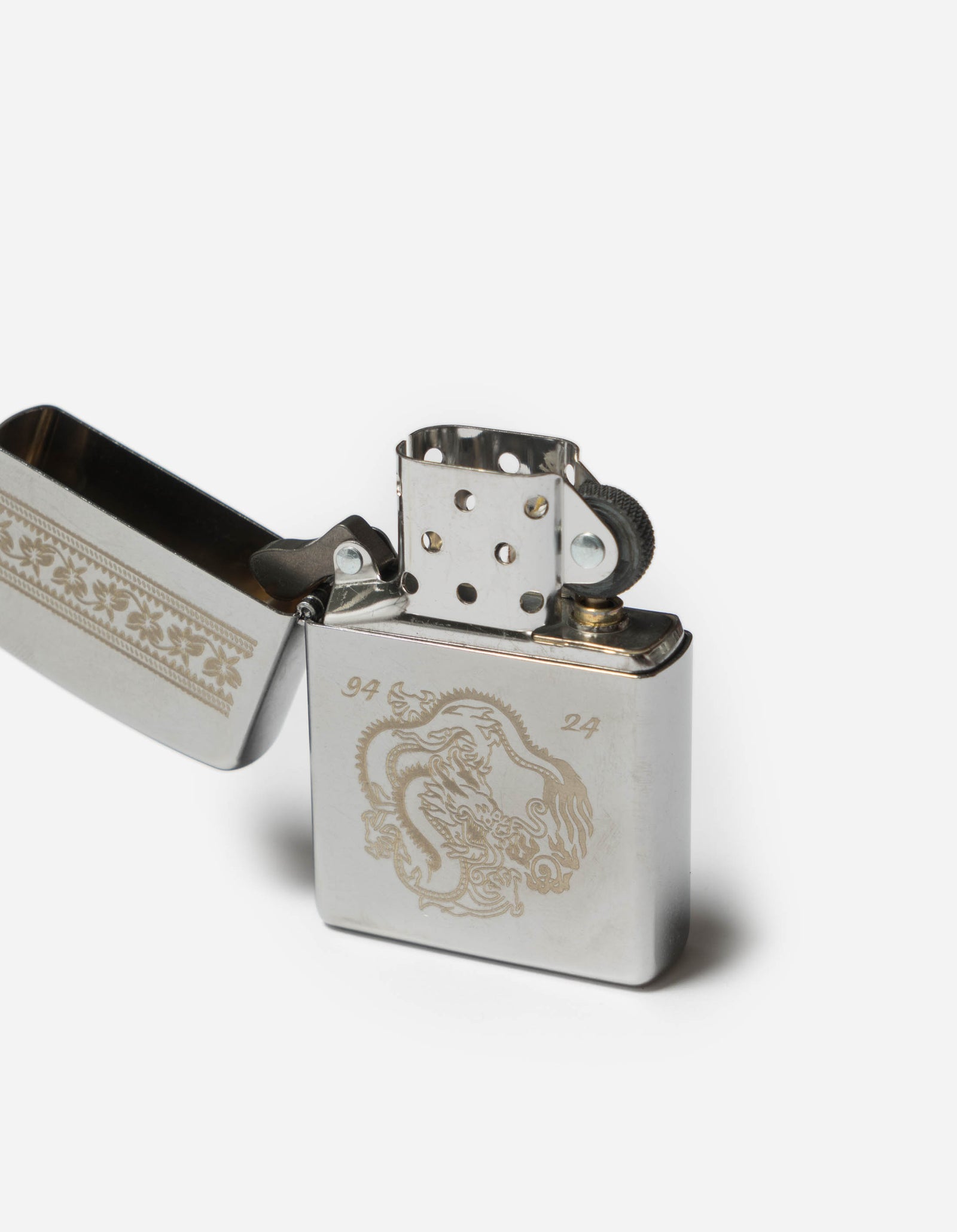 1376 Thar Dragon Engraved Zippo Lighter