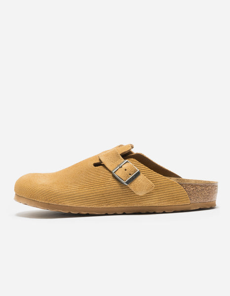 Maharishi | Birkenstock Boston Suede Embossed Cork