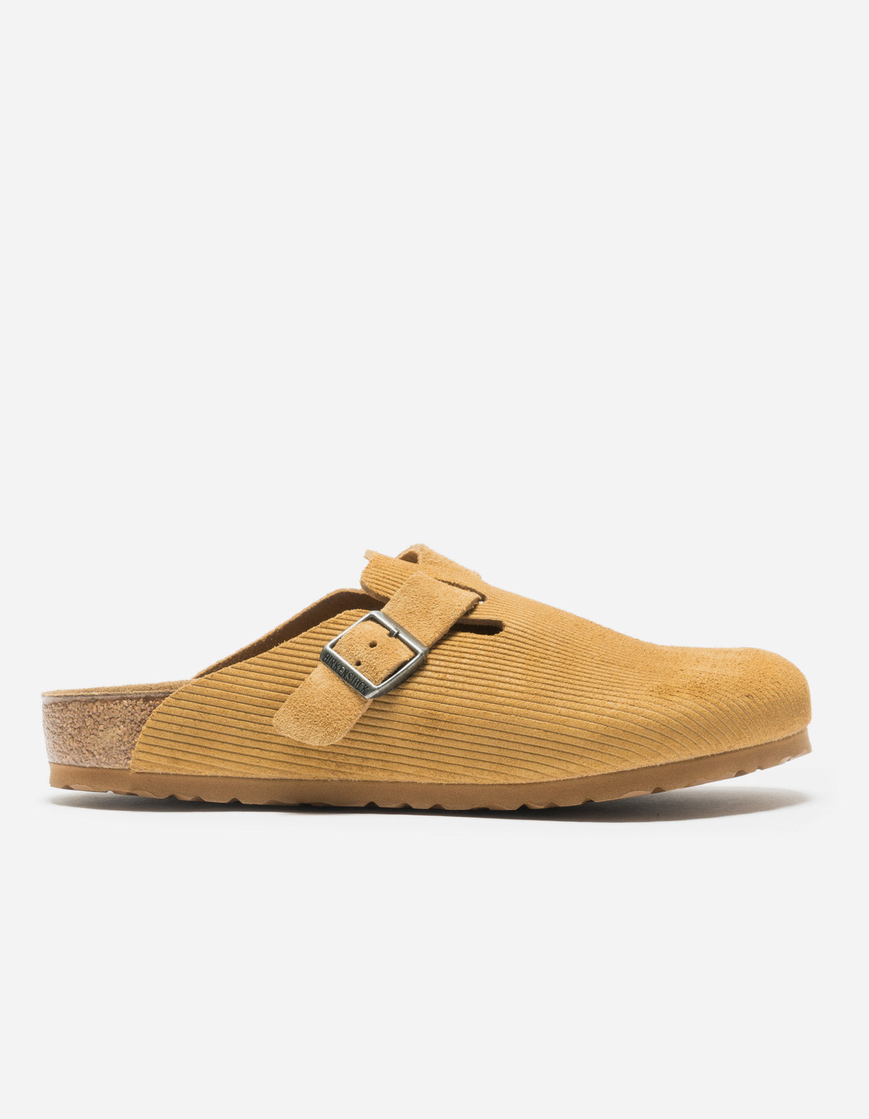 Birkenstock Boston Suede Embossed Cork