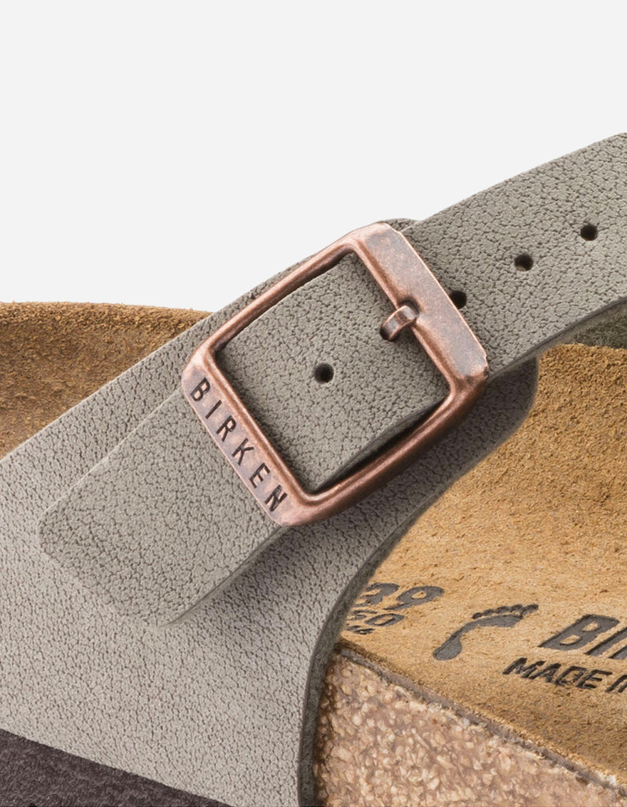 Birkenstock Gizeh Birko-Flor Nubuck Stone