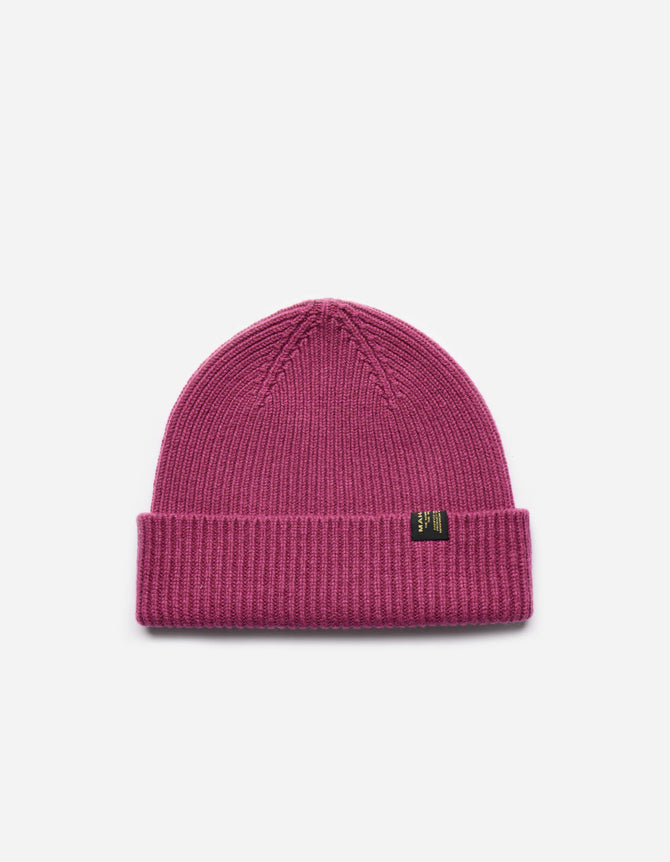 9153 MILTYPE Wool Beanie Murasaki Purple