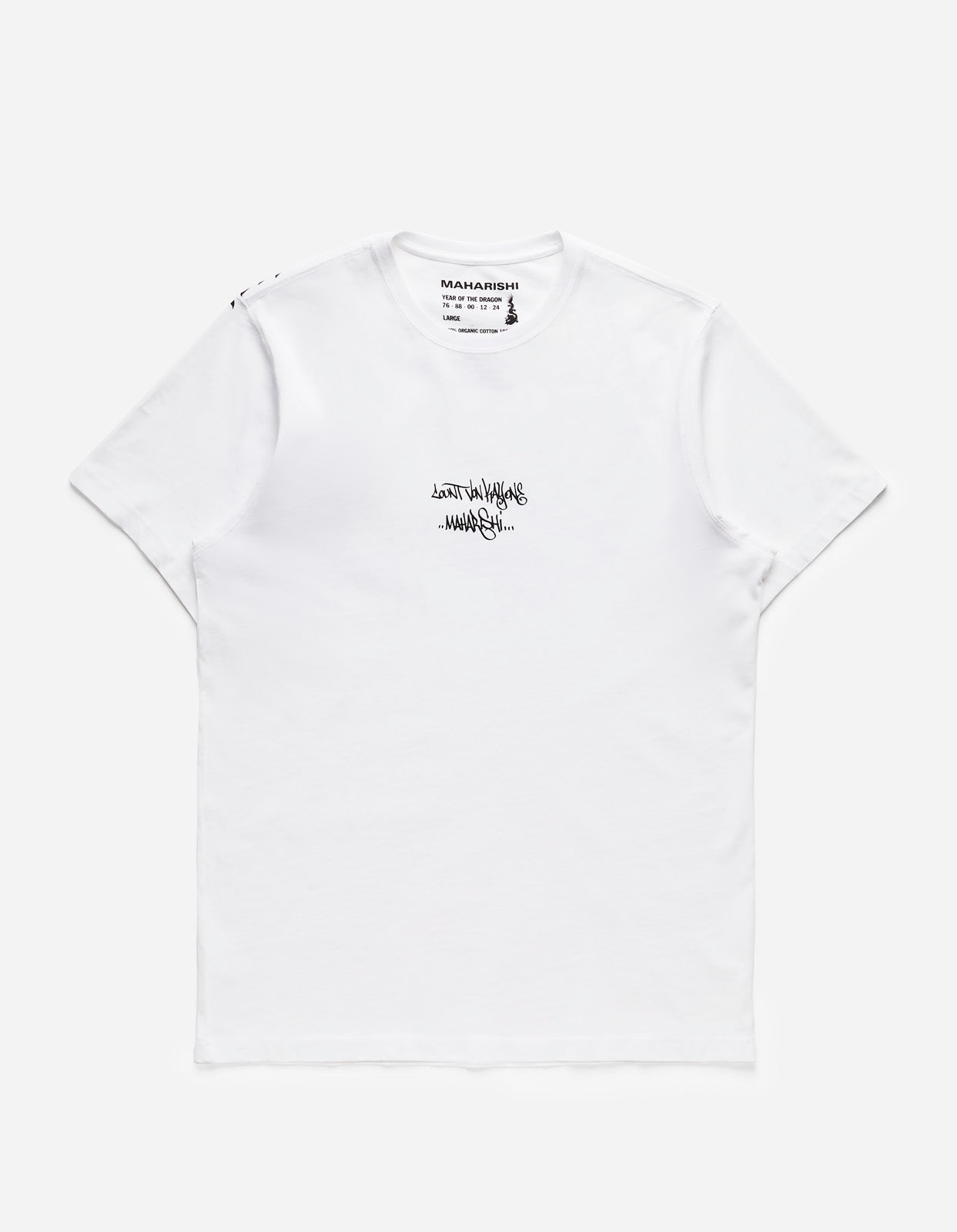 Maharishi | Distorted Dragon T-Shirt · Guest Artist: Kay One White