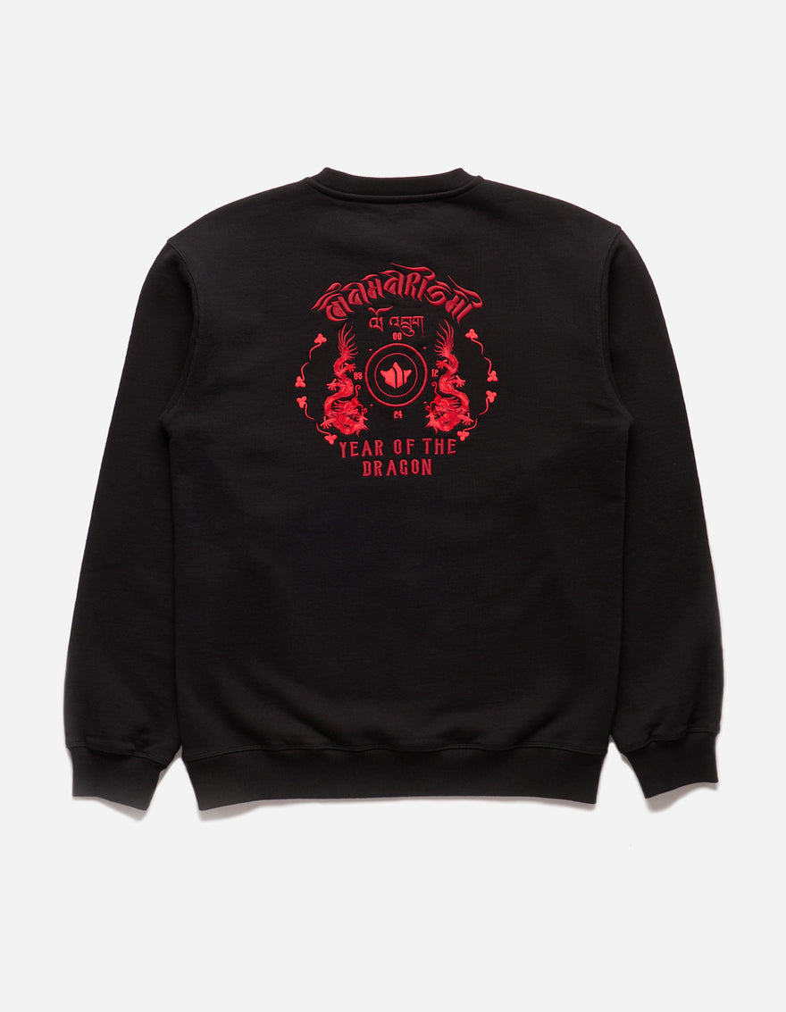 1267 Dragon Anniversary Crew Sweat Black