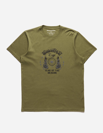 1293 Dragon Anniversary T-Shirt Olive OG-107F