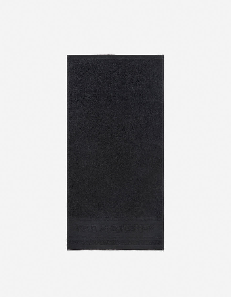 9871 Towel 40 x 80cm · Organic Cotton 700 Black