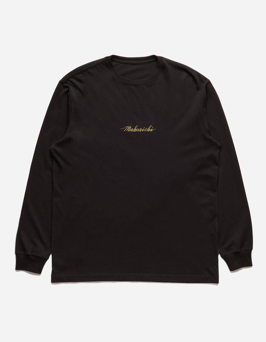 5080 Dragon Bamboo L/S T-Shirt Black