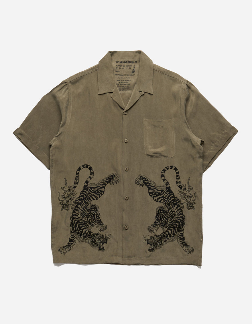 5100 Take Tora Summer Shirt Olive OG-107F