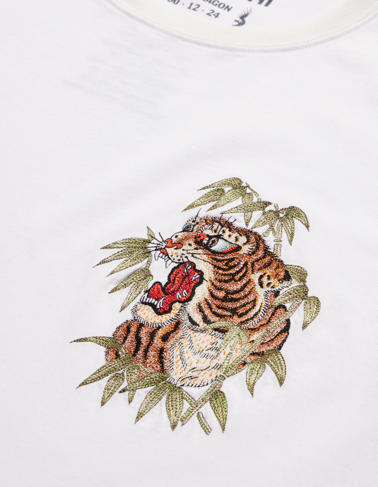 5102 Maha Tiger T-Shirt White