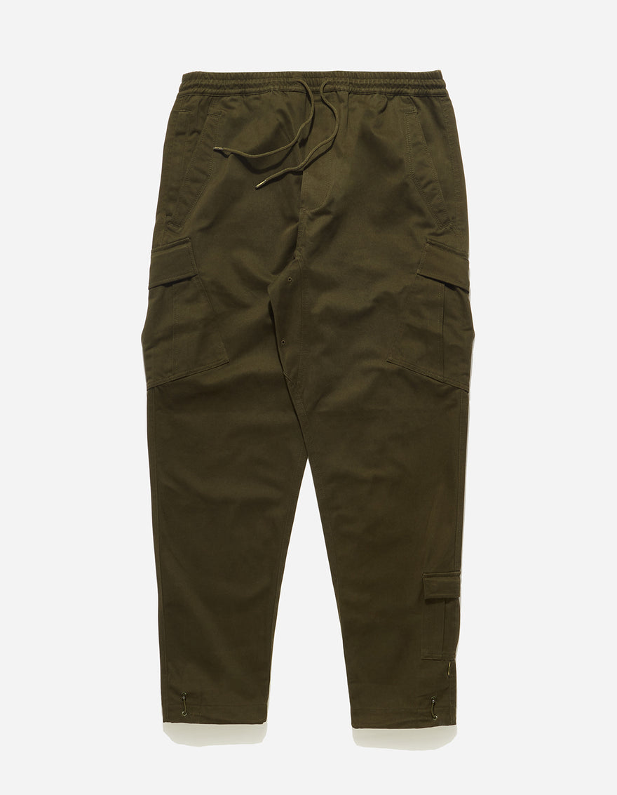 7026 MILTYPE Organic Cargo Pants Mil Olive