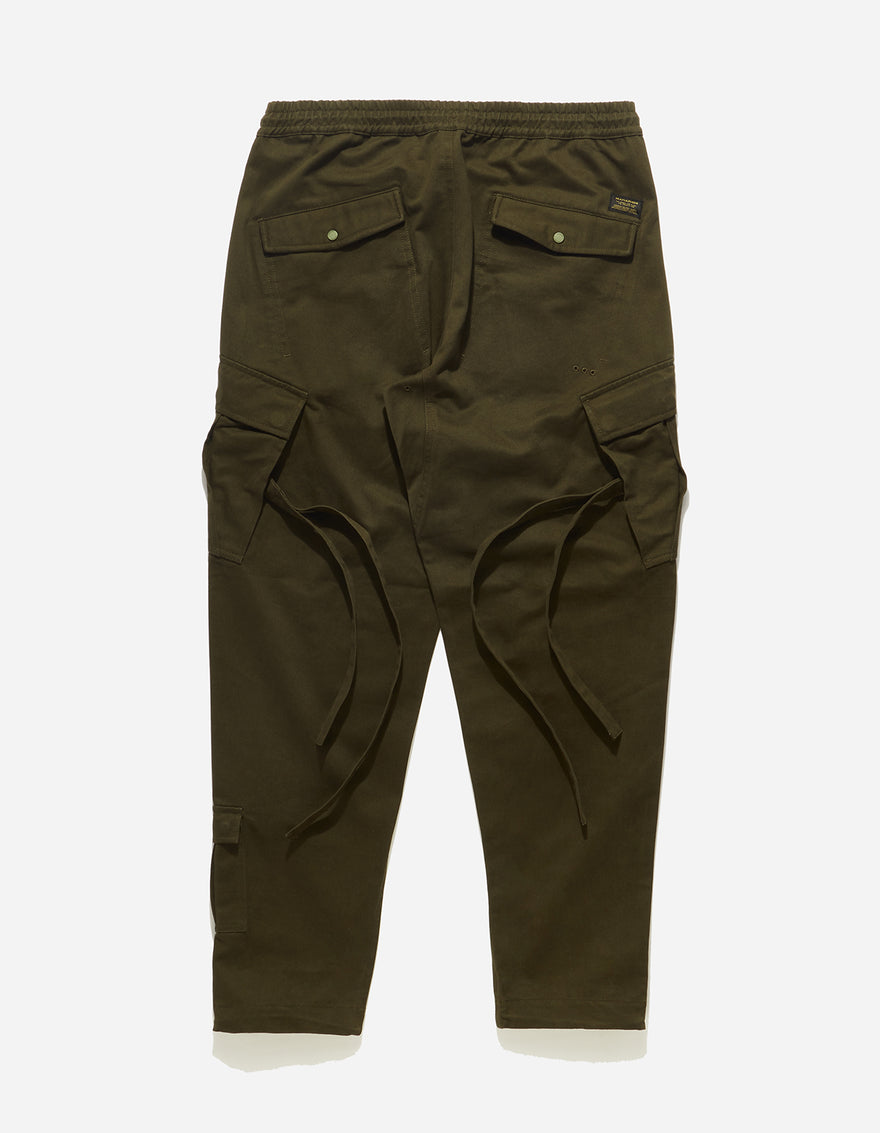 7026 MILTYPE Organic Cargo Pants Mil Olive