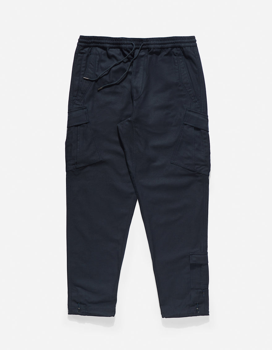 7026 MILTYPE Organic Cargo Pants Navy