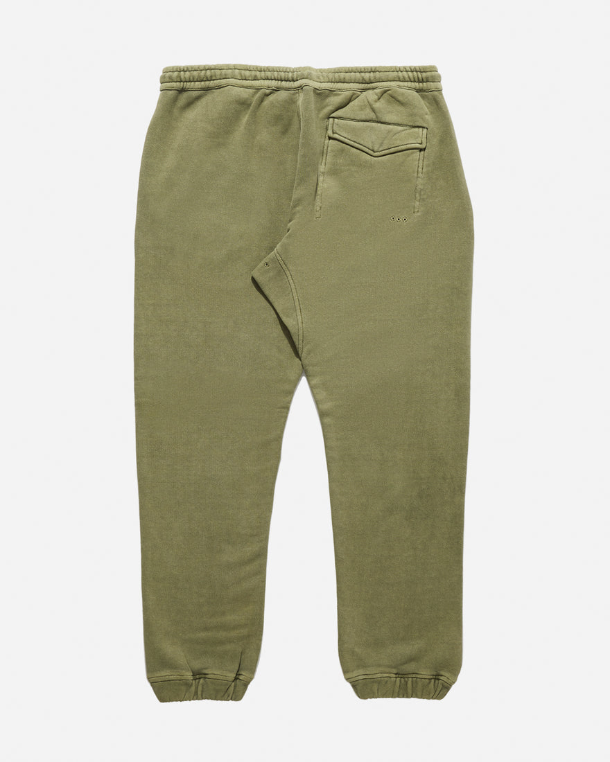 8027 Hemp Organic Sweatpants Olive OG-107F