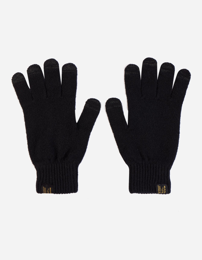 9883 MILTYPE Conductive Wool Gloves Black