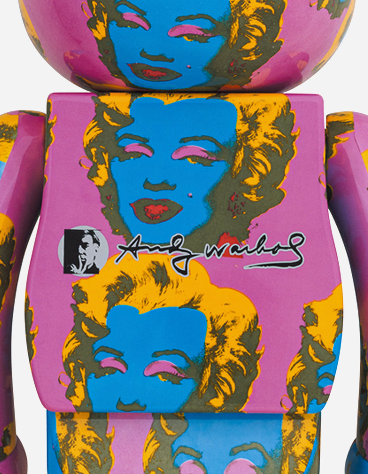 Medicom Be@rbrick Andy Warhol's Marilyn Monroe #2 1000％ - Maharishi