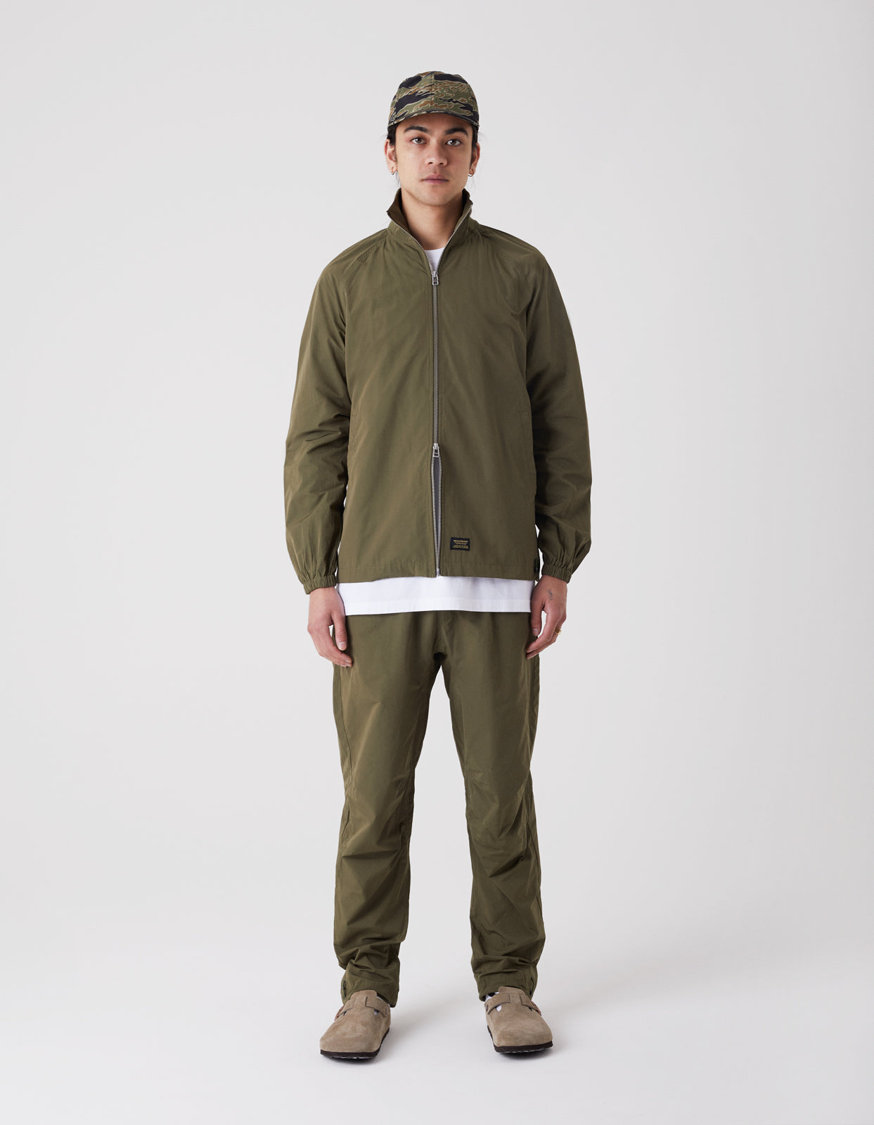 8007 MILTYPE Track Pants Olive OG-107F