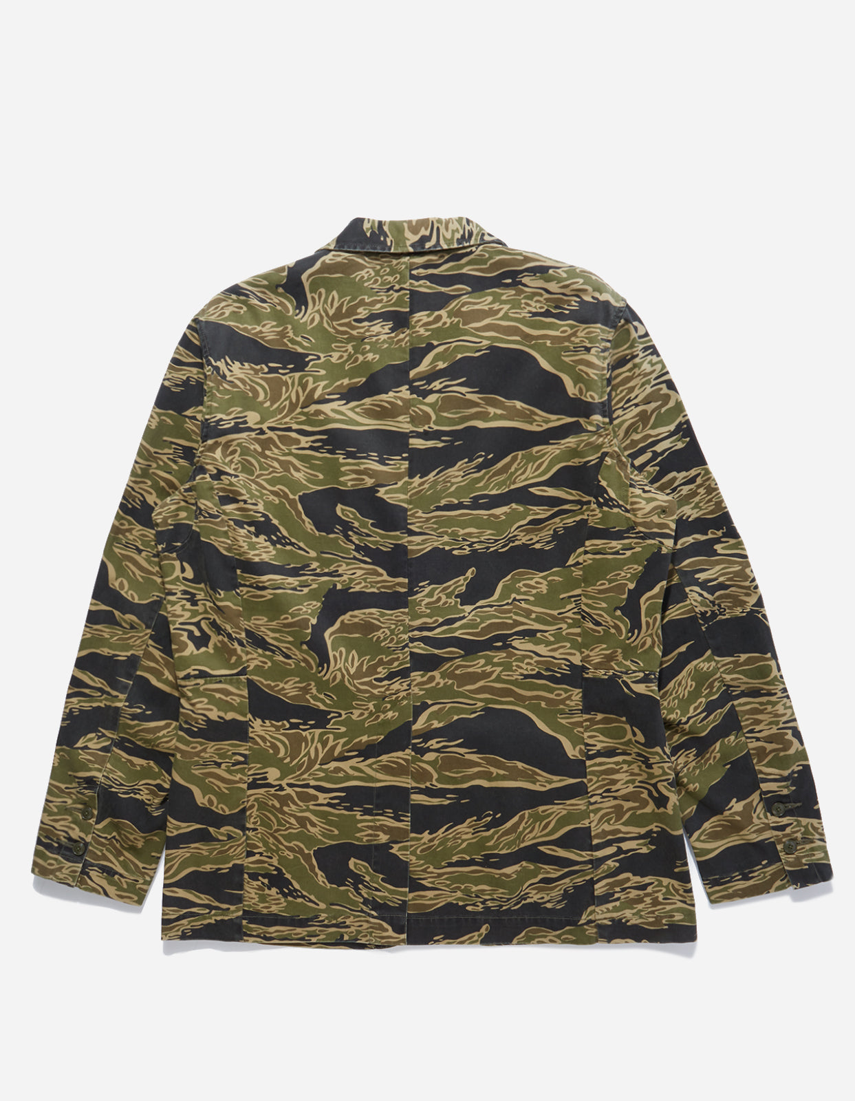 Maharishi | Camo U.S. Blazer · Cotton Twill 220 Mint Gold Tigerstripe