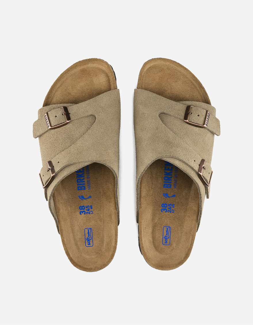 Birkenstock Zürich BS Suede Taupe