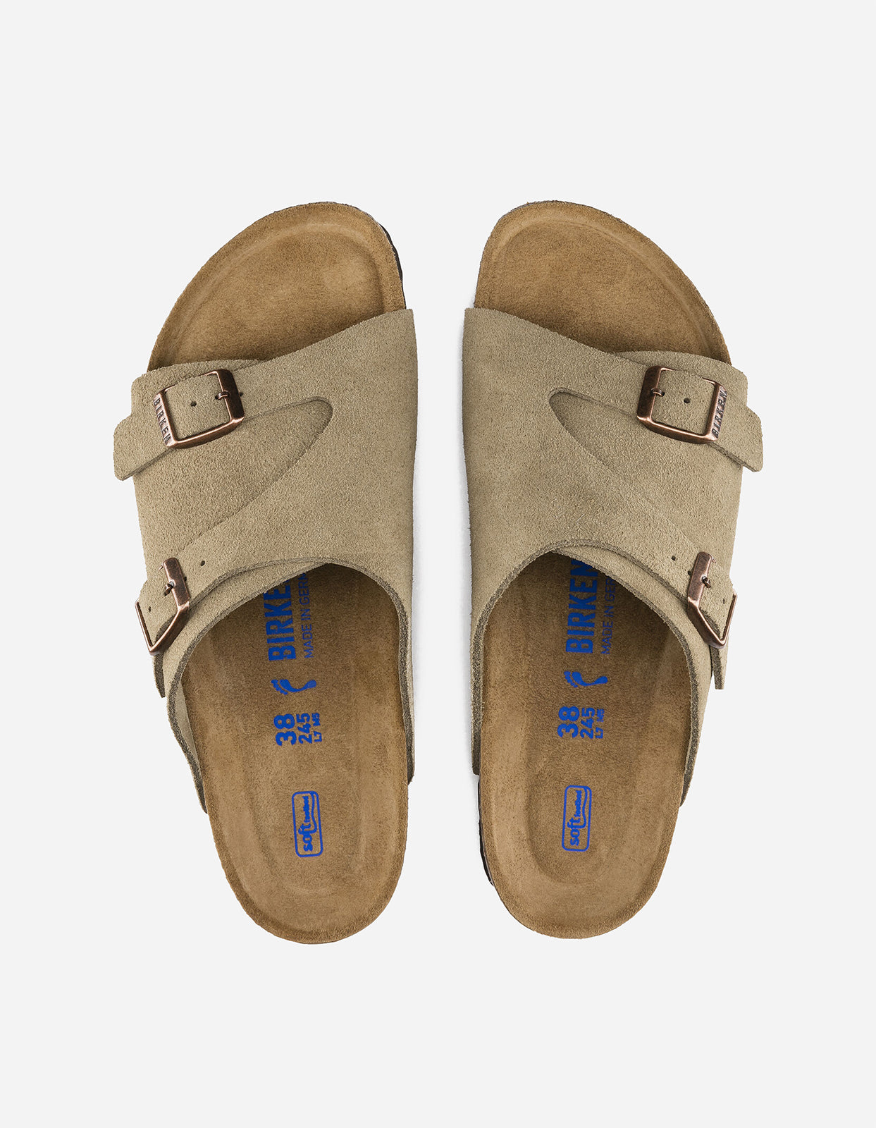 Maharishi | Birkenstock Zürich BS Suede Leather Taupe