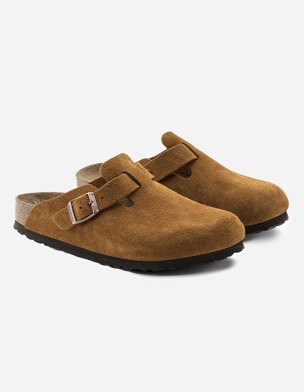 Birkenstock Boston SFB Suede VL Mink